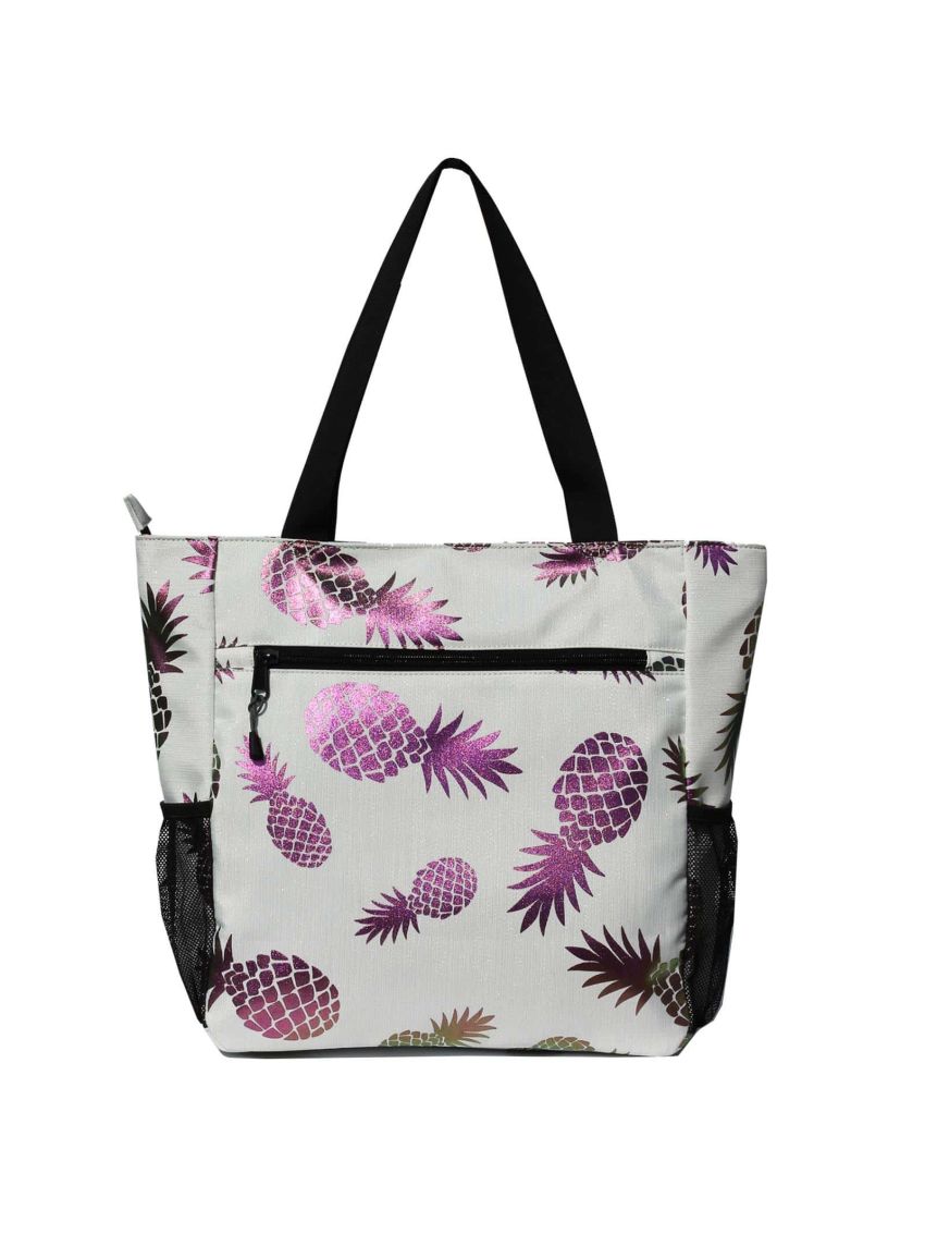 ESVAN Original Floral Water Resistant Large Tote Bag Shoulder Bag for Gym Beach Travel  Work Yoga Nurse Teacher Daily Bags