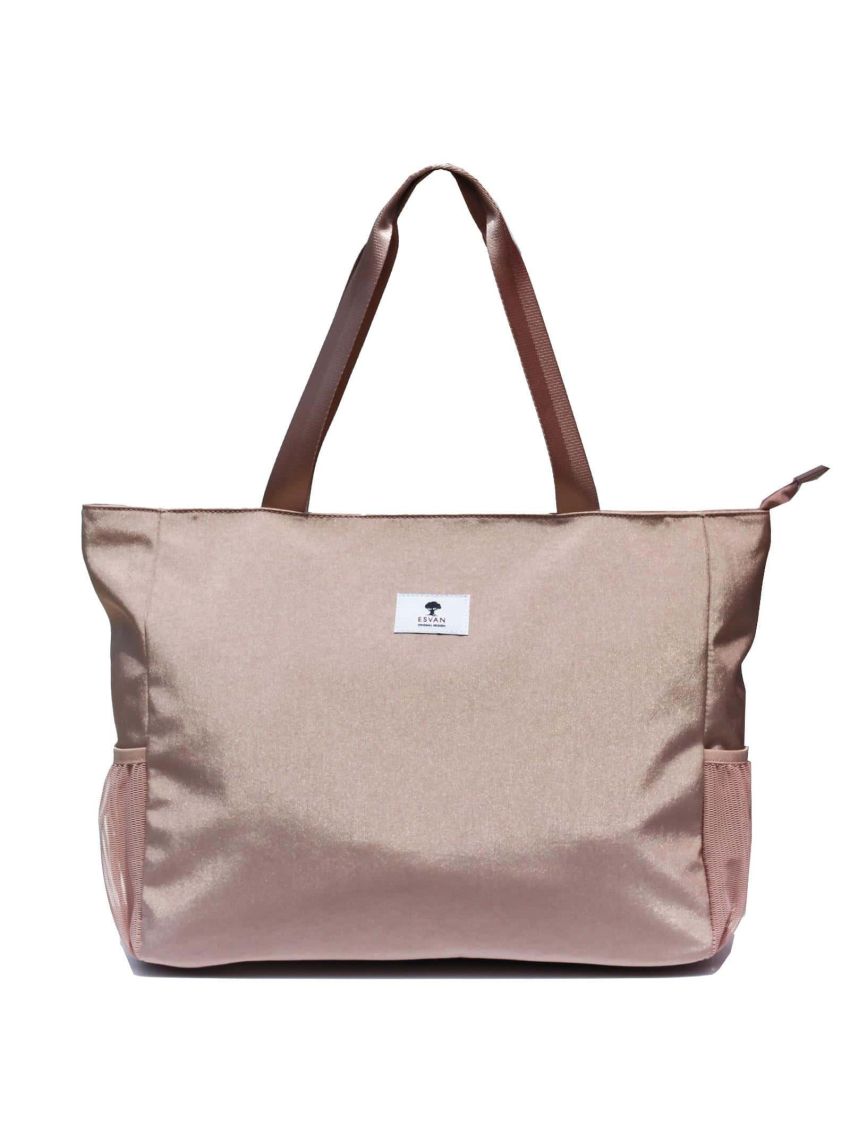 LARGE BEACH BAG Water Resistant Lightweight 20 inch Women Tote Bag for Gym Beach Travel Pool Yoga Nurse