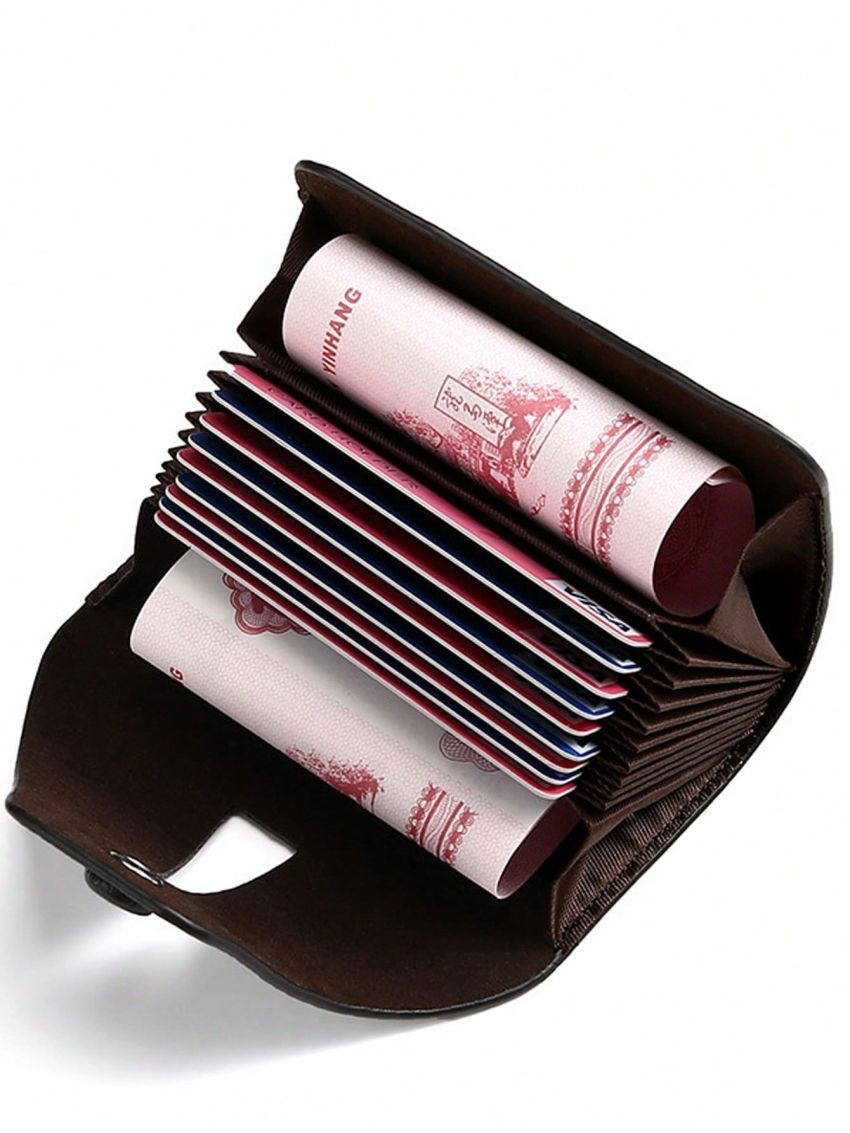 Man Minimalist Multi-Functional Card Holder Id Card Credit Card Holder