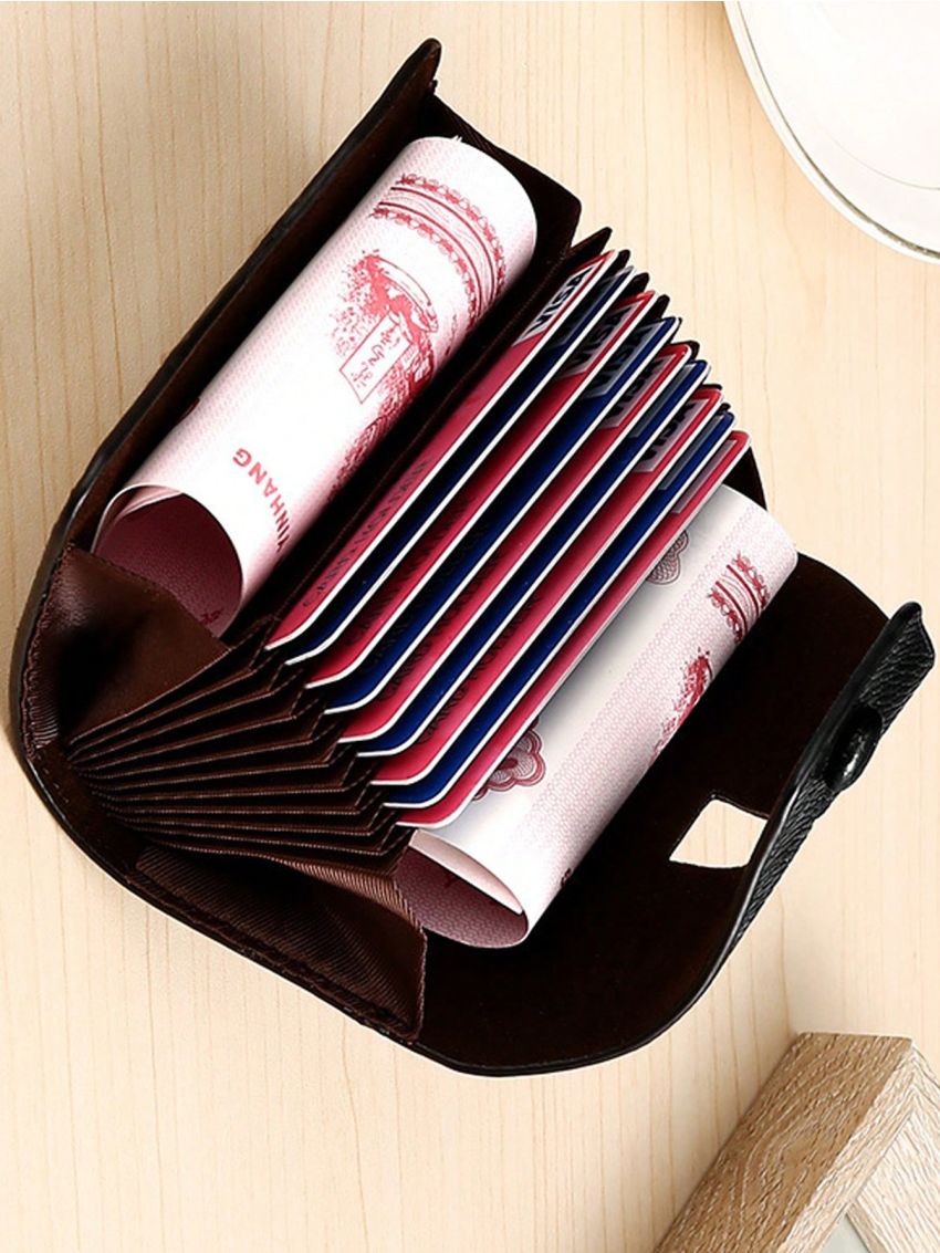 Man Minimalist Multi-Functional Card Holder Id Card Credit Card Holder