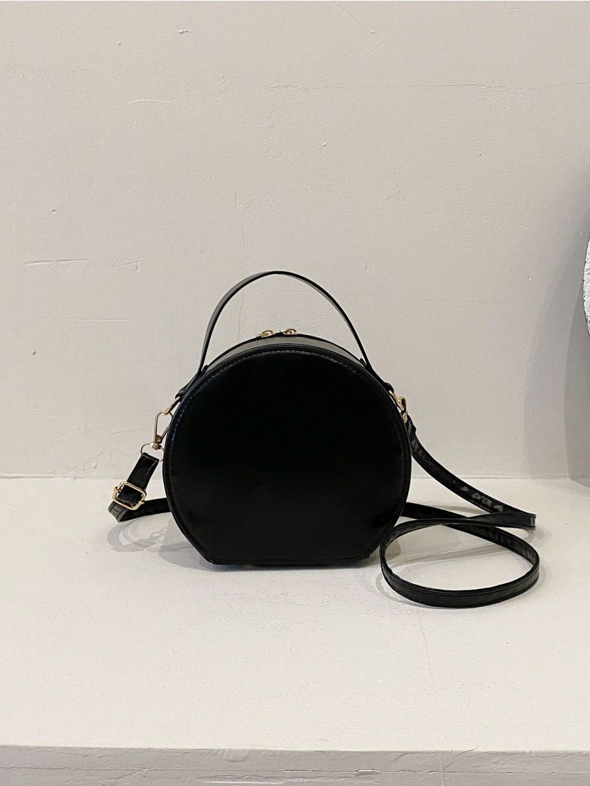 Women's Bag New Simple Casual Crossbody Bag Fashion Trend Portable Small Round Bag