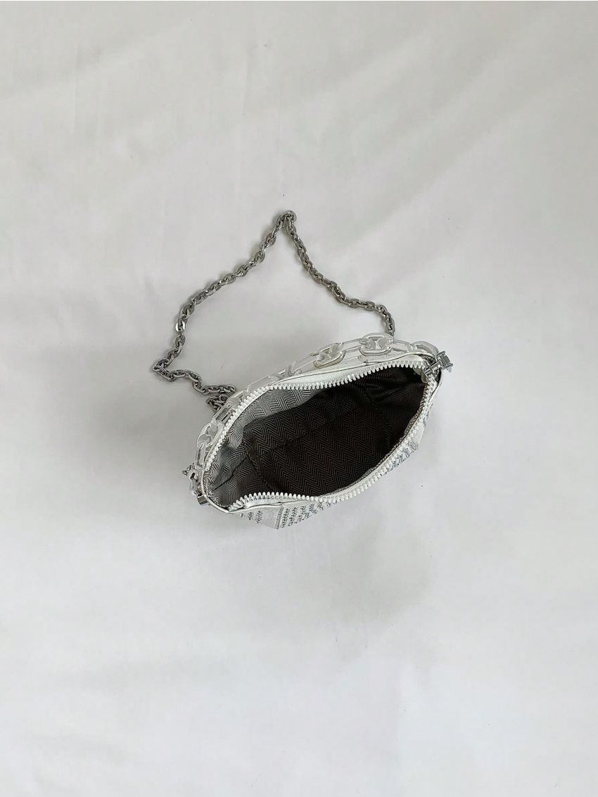 Mini Evening Bag Rhinestone Decor Chain Strap, Perfect Bride Purse For Wedding, Prom & Party Events