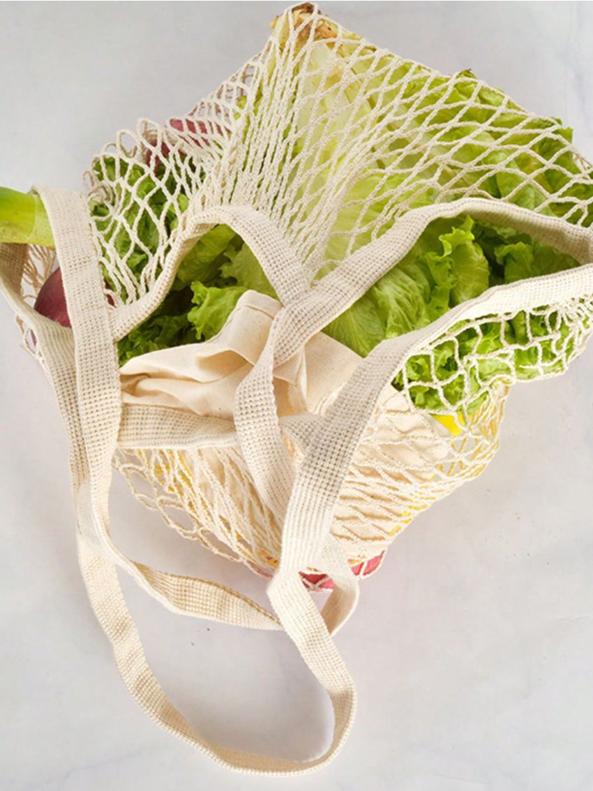 Medium Shopper Bag Hollow Out Portable For Daily