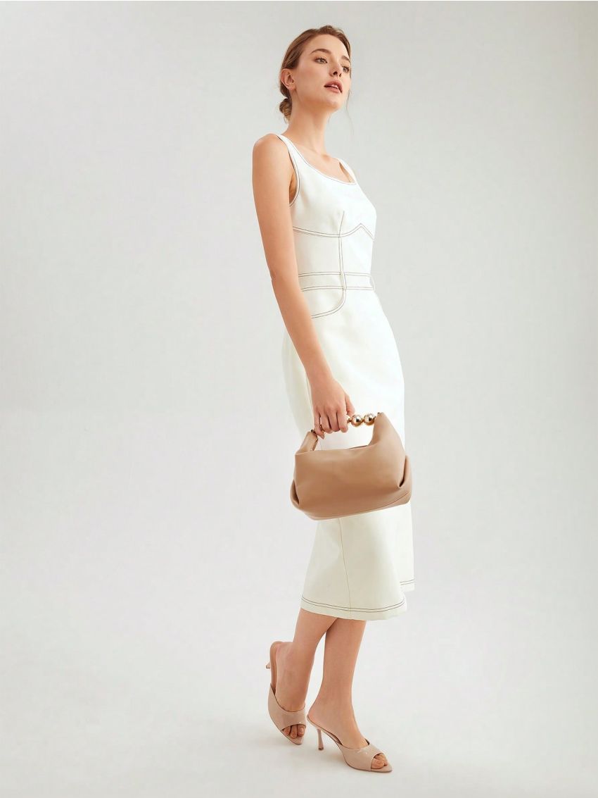 PREMIUM BEADED HANDLE BAG