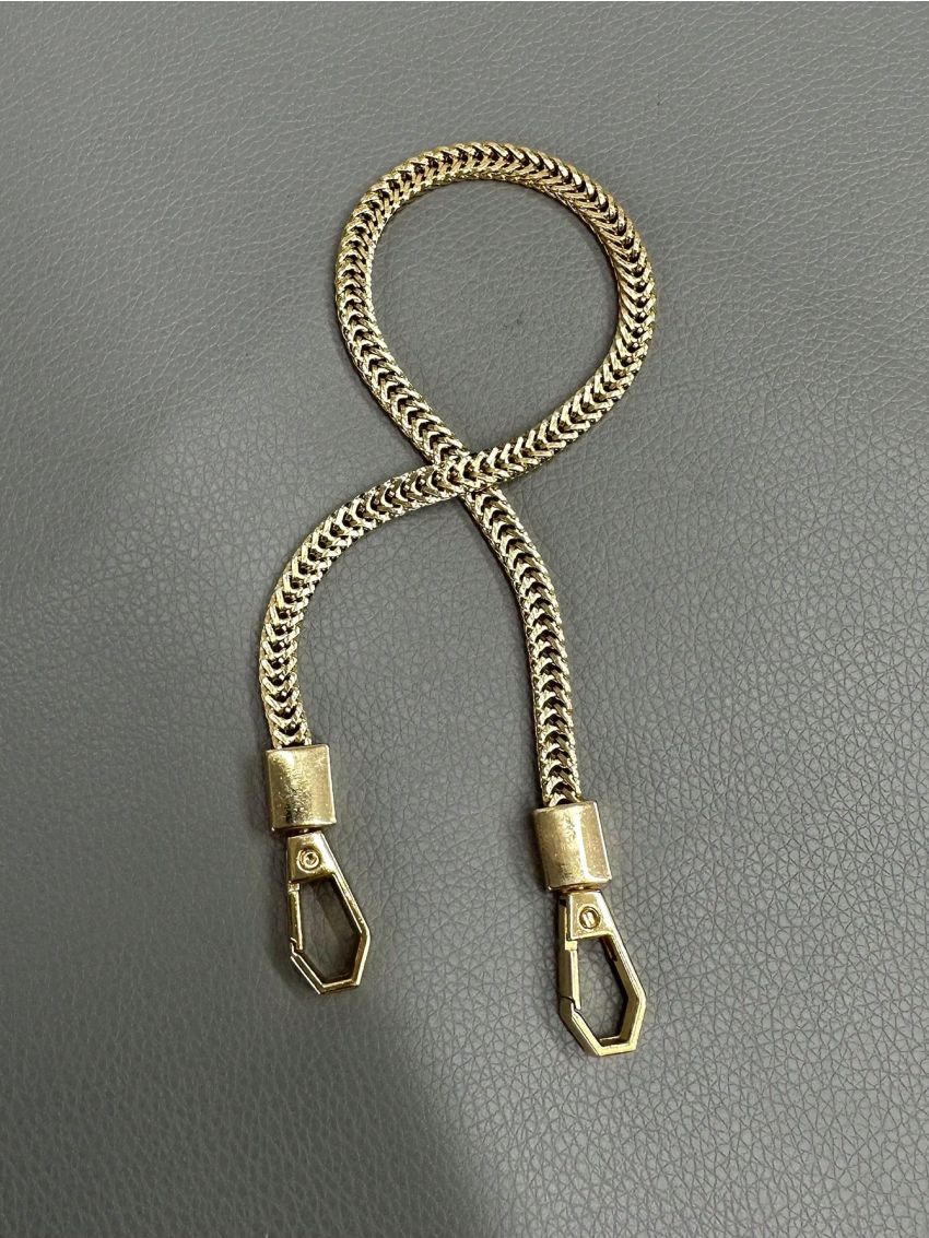 Minimalist Chain Bag Strap Gold