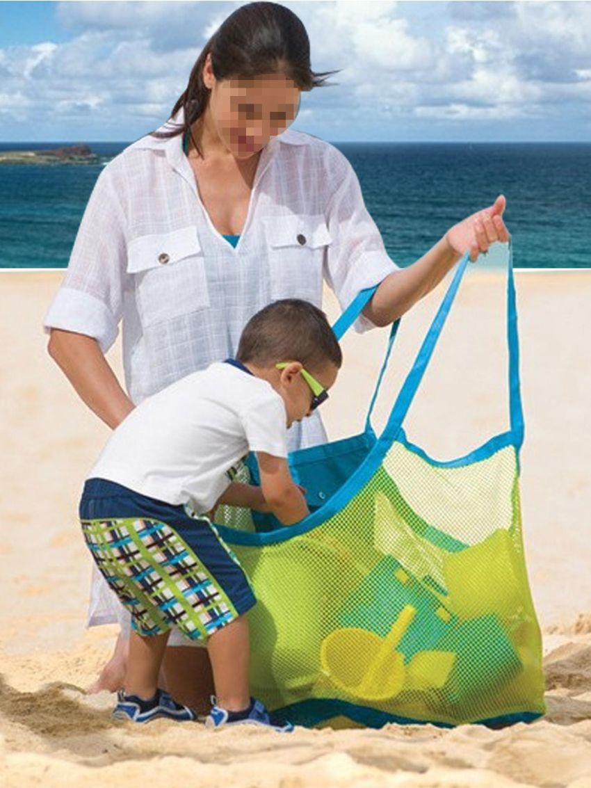 Toys Storage Pouch Swimming Large Collapsible Beach Bag For Women Sundries Organizer Bag