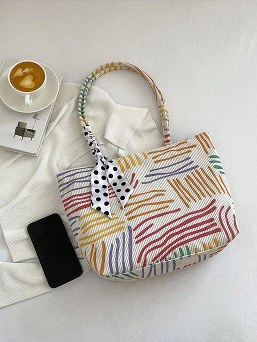 Mini Twilly Scarf Decor Square Bag Double Handle