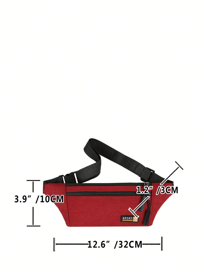 Letter Graphic Fanny Pack Sporty
