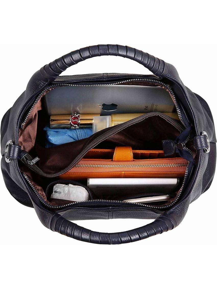 Genuine Leather Purses and Handbags for Women Shoulder Bag Top Handle Satchel Ladies Crossbody Bags