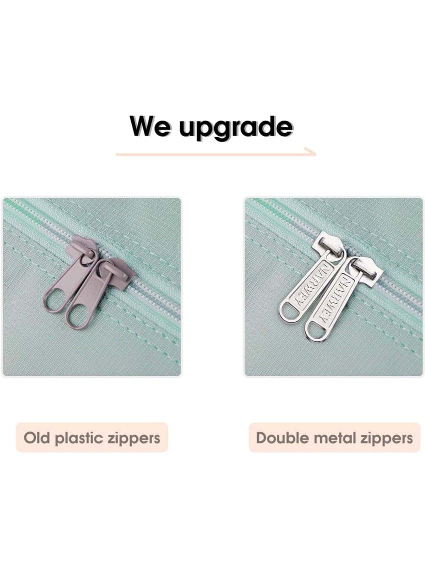 For Spirit Airlines Foldable Travel Duffel Bag Tote Carry on Luggage Sport Duffle Weekender Overnight for Women and Girls (Mint Green)