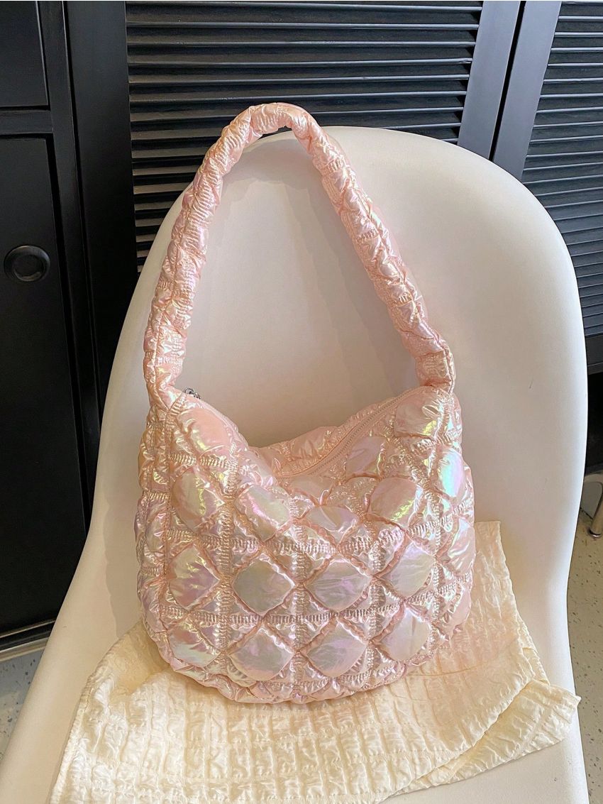 Fashion Trend Sweet Lady Shoulder Bag Solid For Women