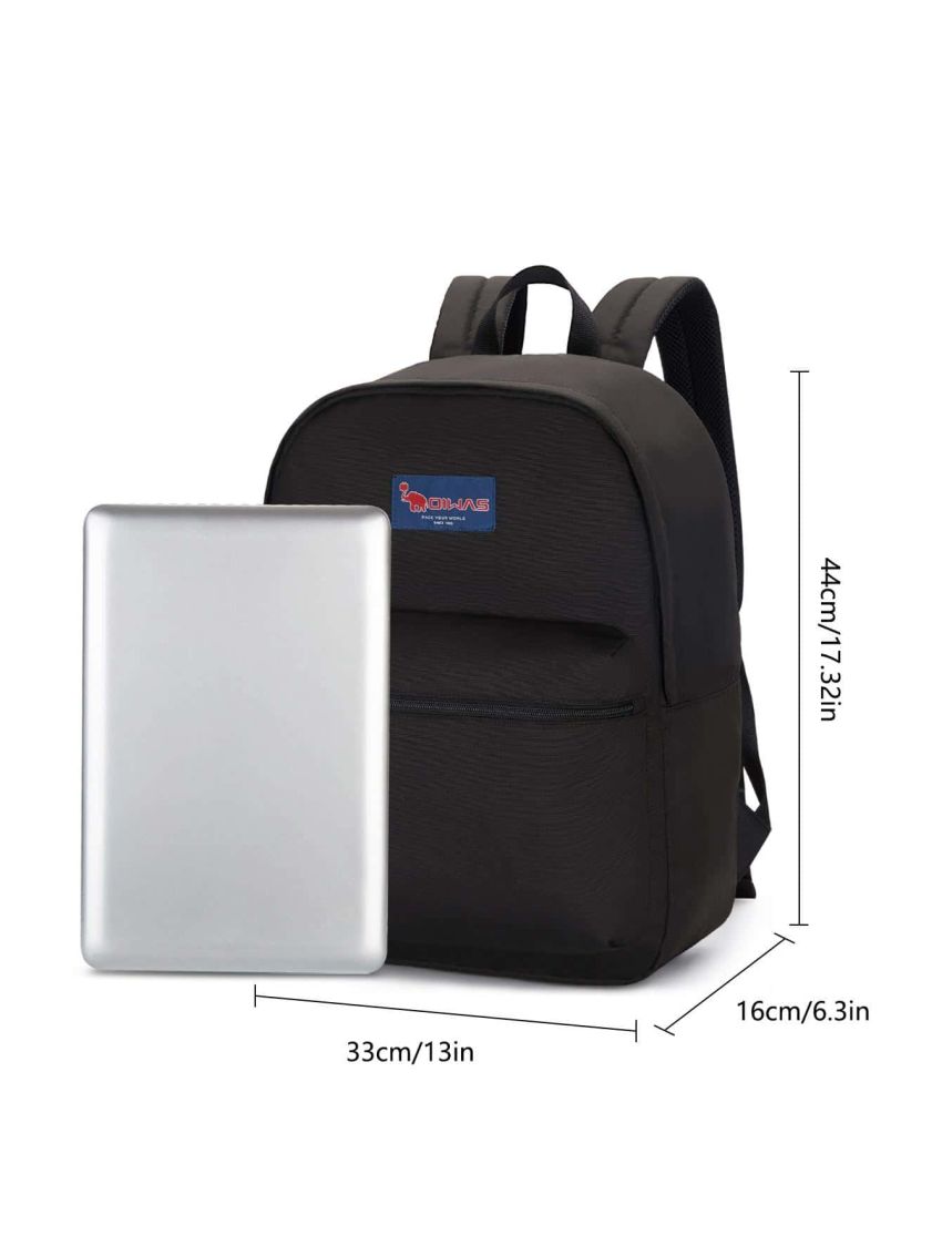 College Students Backpack School Bag Medium Simple Travel Backpack