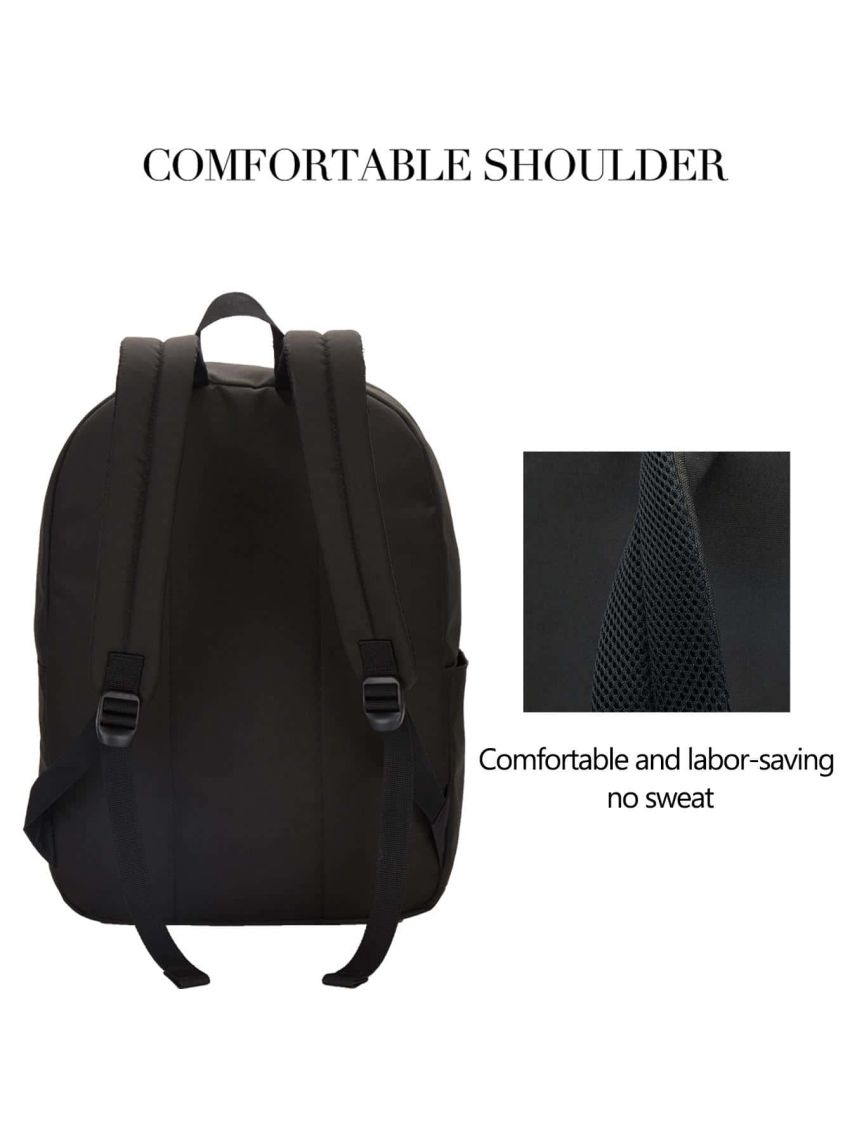 College Students Backpack School Bag Medium Simple Travel Backpack