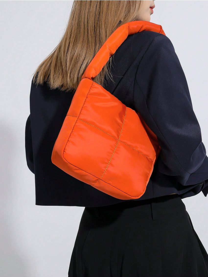 Mini Square Bag Quilted Detail Fashionable