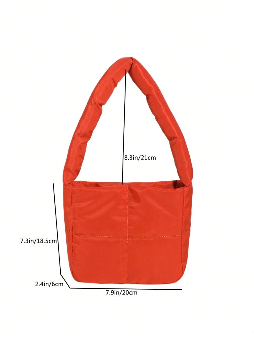 Mini Square Bag Quilted Detail Fashionable