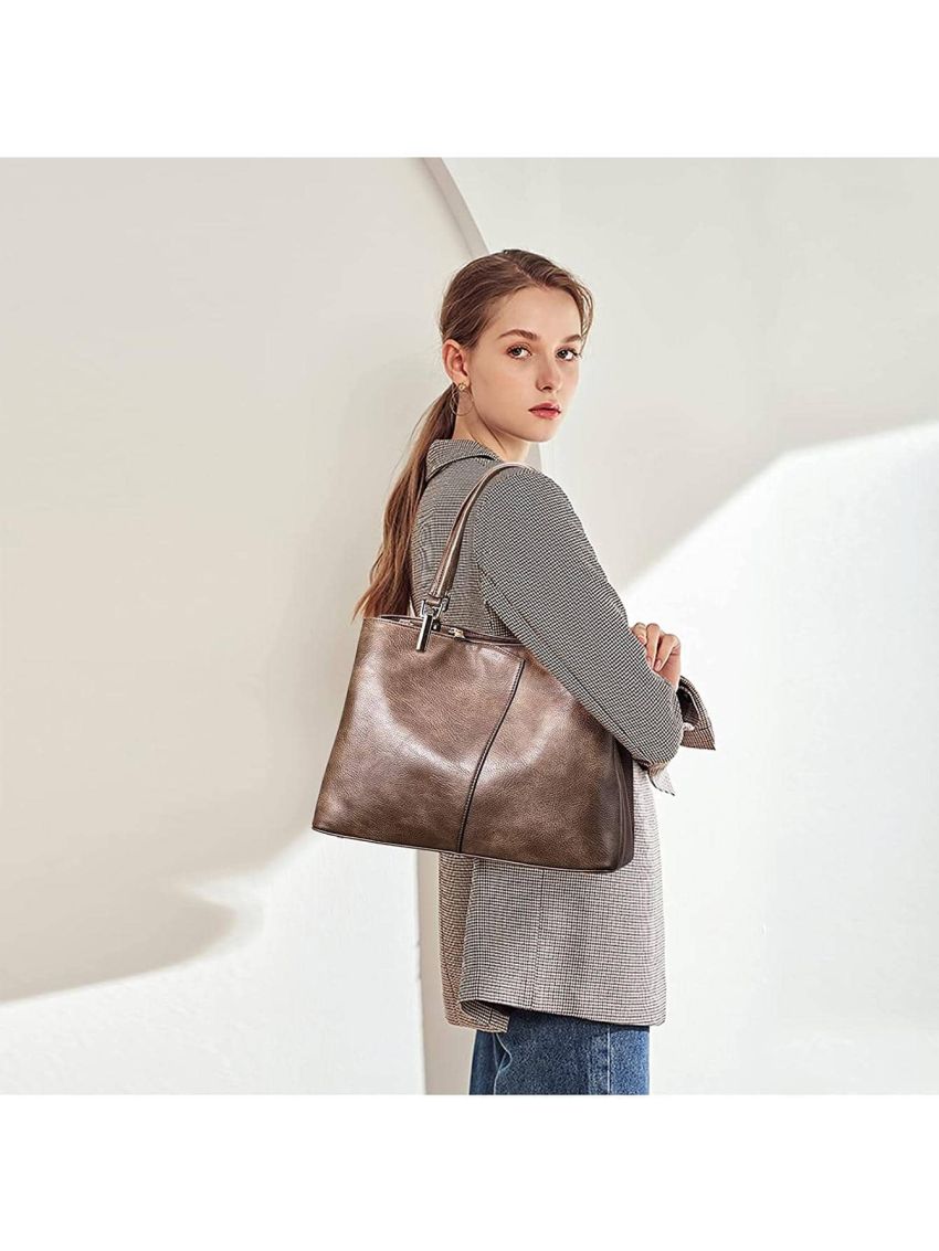 Bags for Women Large PU Leather Purses and Handbags Shoulder Bags Ladies Crossbody Bags Top Handle Tote Bag