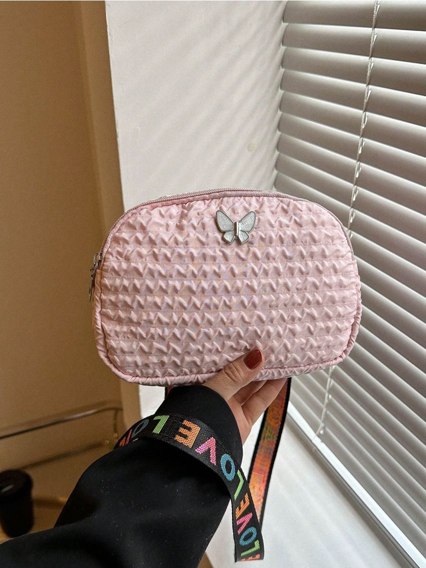 Mini New Women's Crossbody Bag Butterfly Decor