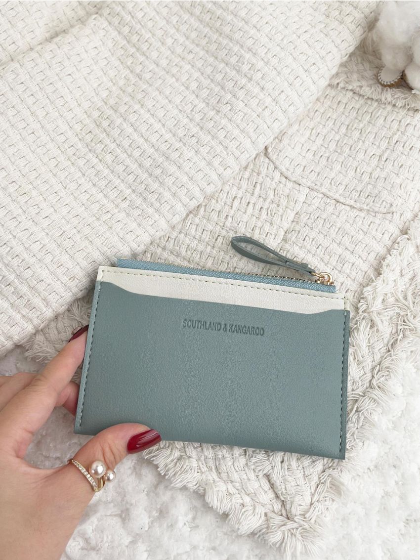 Minimalist Letter Embossed Card Holder