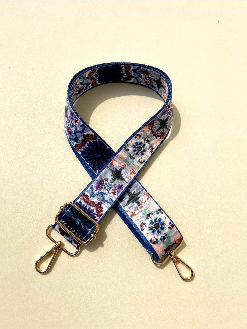 Adjustable Flower Pattern Bag Strap For Women Shoulder Messenger Bag Adjustable Wide Strap