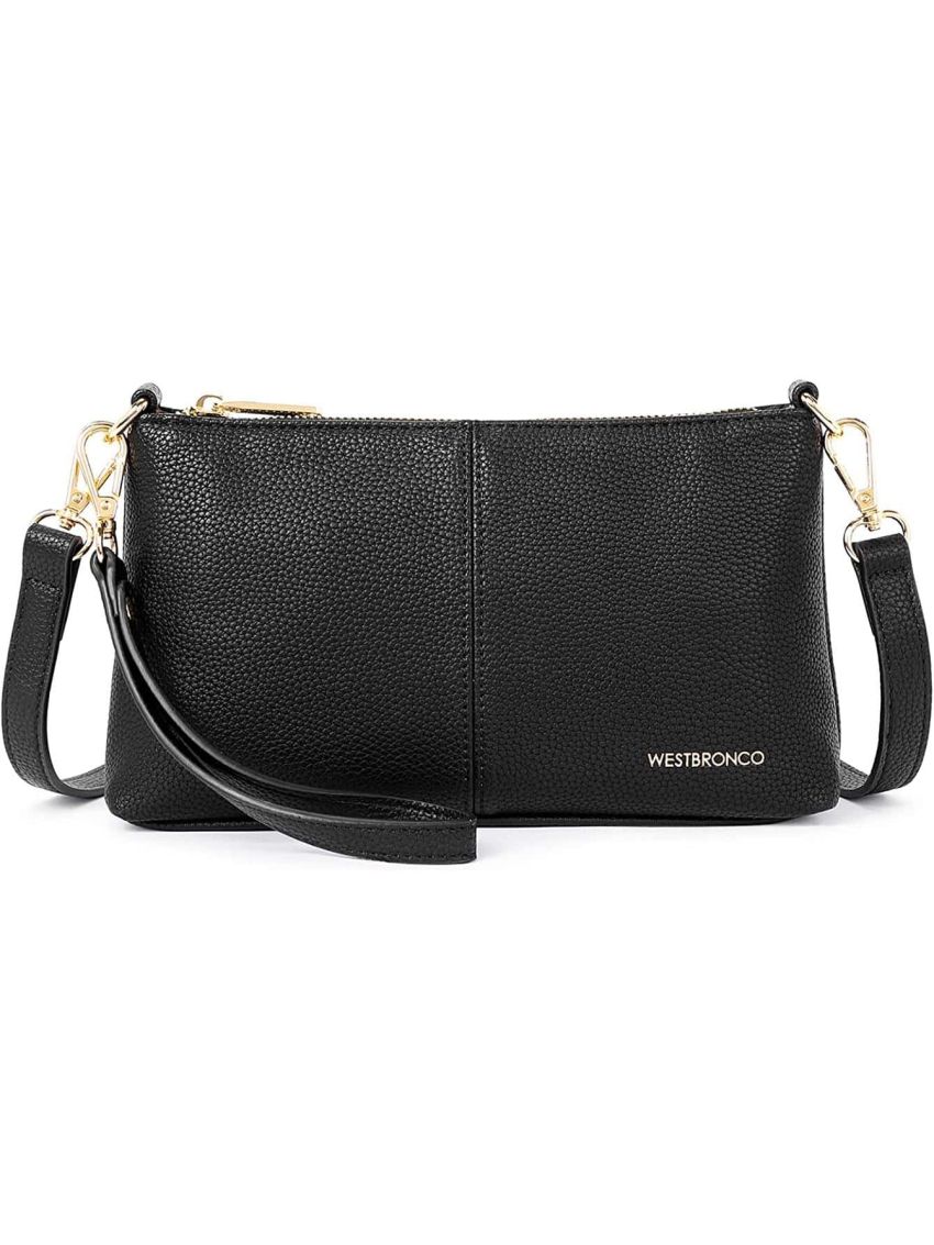 Small Crossbody Bag for Women Vegan Leather Wallet Purses Satchel Shoulder Bags Wristlet Clutch Handbags