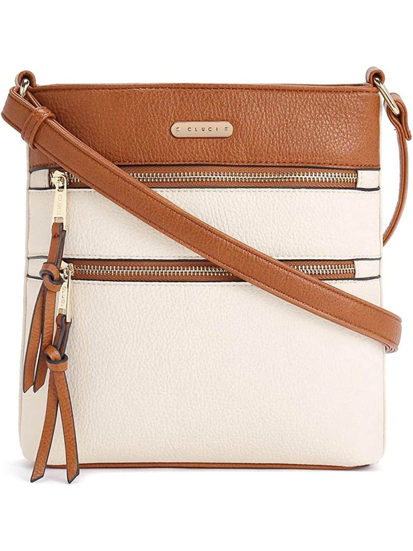 Crossbody Purses for Women, Medium Size Zipper Pocket Adjustable Strap, Soft Leather Women's Shoulder Handbags