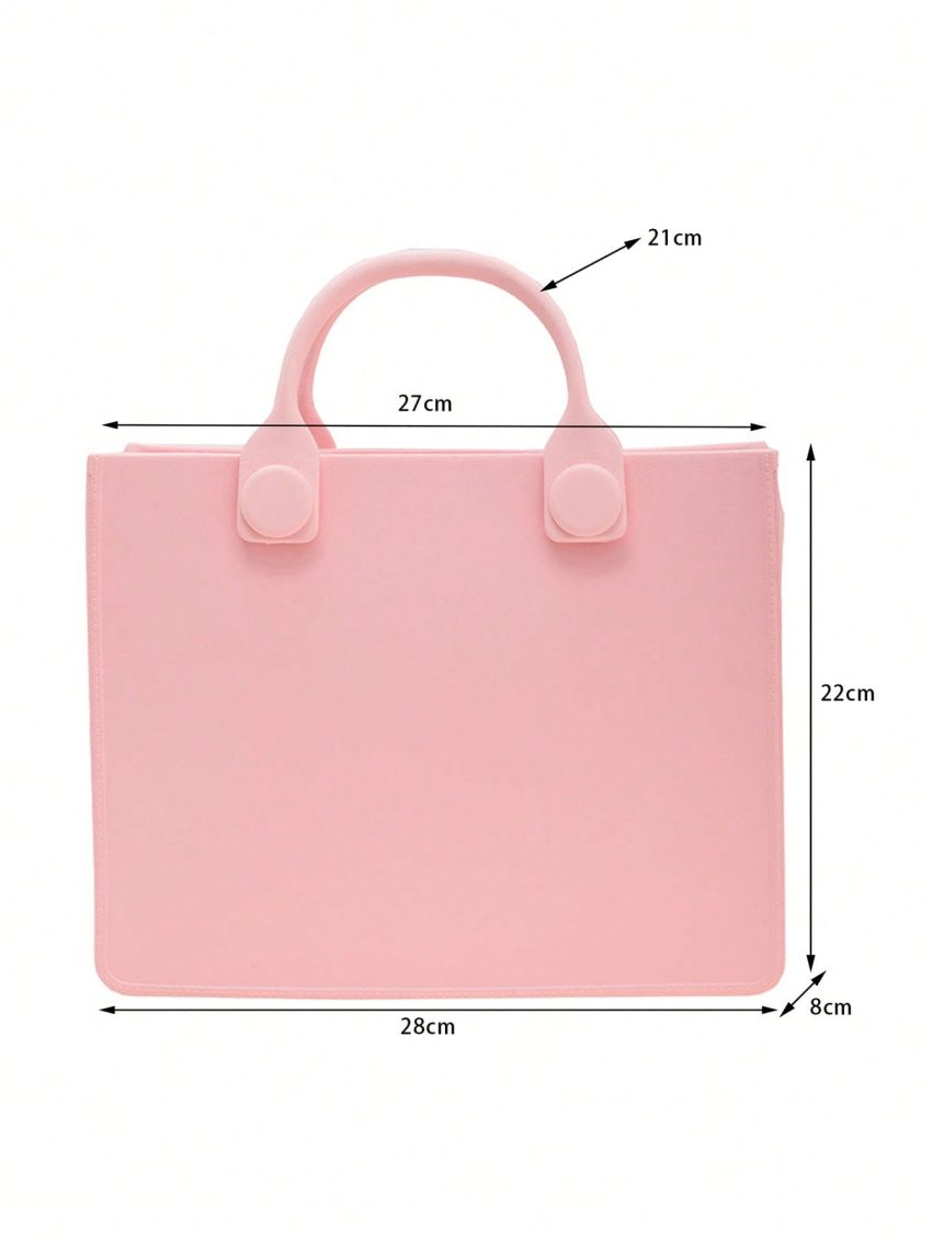 Large Bag Waterproof Soft Eva Organizer Summer Storage Tote Handbag