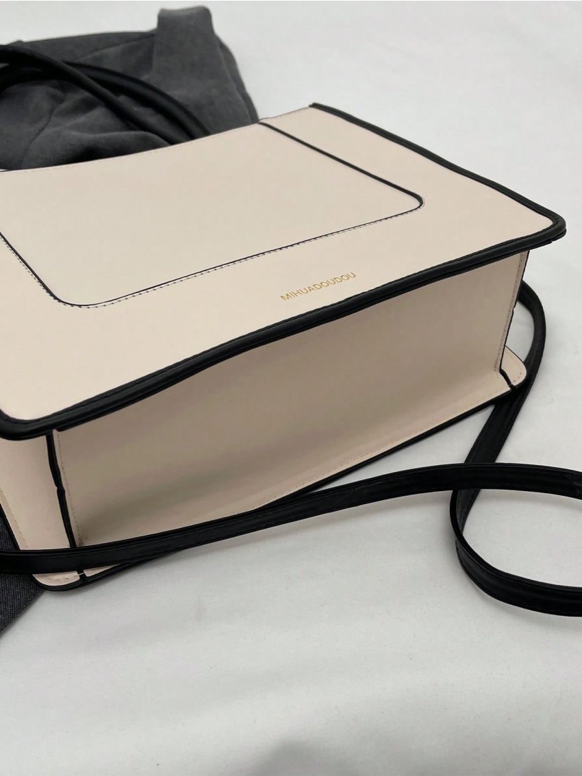 Fashion Small Simple Lady Tote Bag With Adjustable Strap