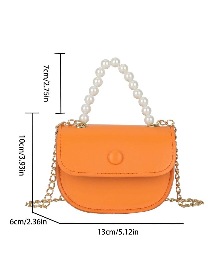 Simple Flap Purse, Women's Trendy Saddle Bag, Cute Solid Color Bag