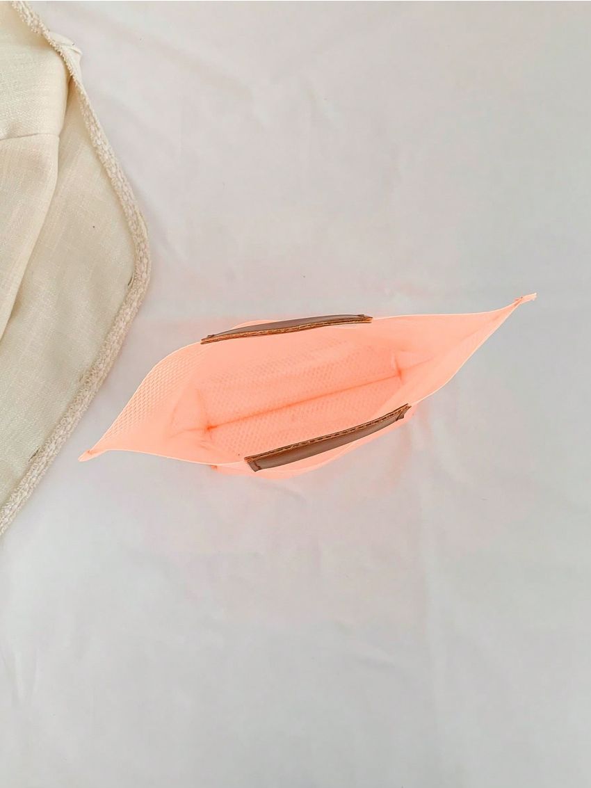 Black Fashionable PVC Square Handbag