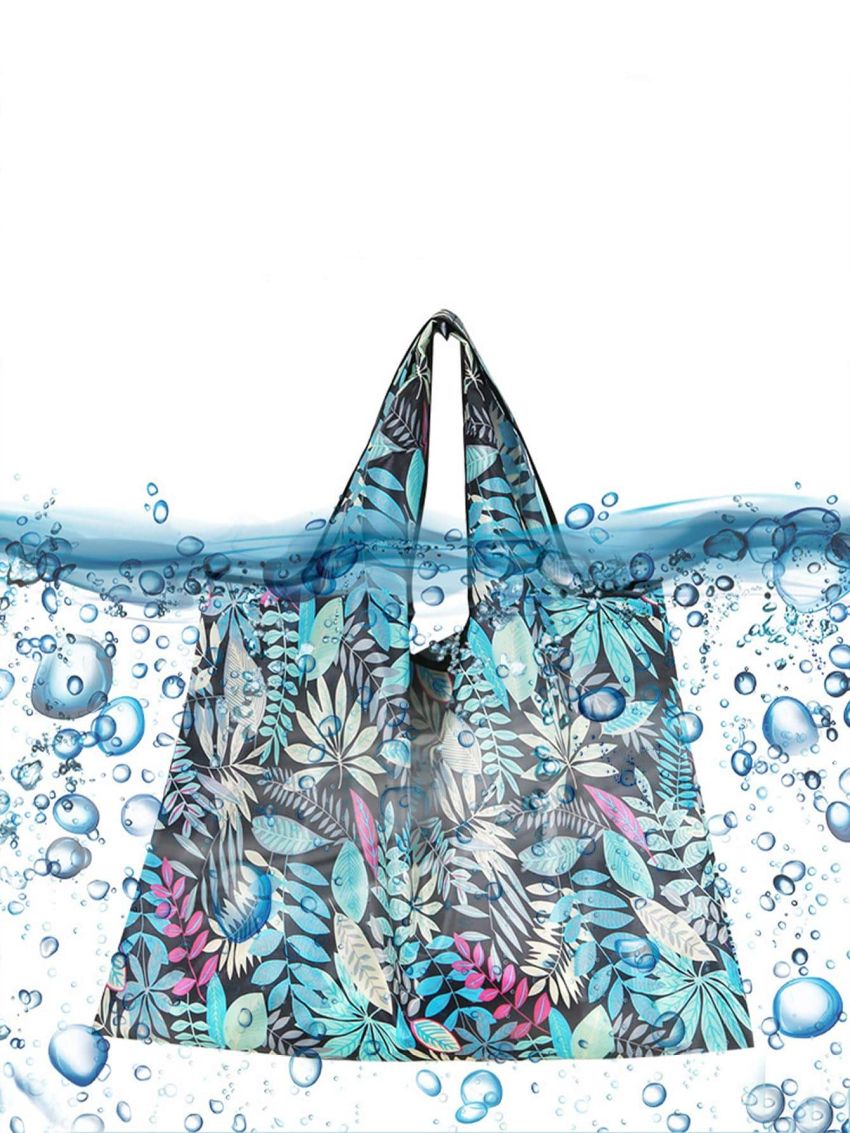 1pc Cherry Print Portable Storage Bag