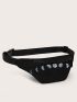Moon Graphic Fanny Pack