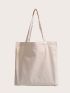 Figure Graphic Shopper Bag