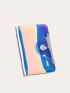 Holographic Snap Button Card Holder