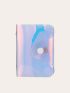 Holographic Snap Button Card Holder