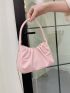 Mini Ruched Satchel Bag