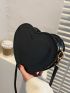 Mini Heart Design Crossbody Bag
