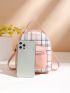 Mini Colorblock Geo Graphic Backpack