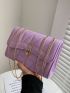 Mini Stitch Detail Chain Shoulder Bag