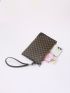 Mini Geometric Graphic Clutch Bag