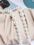 Faux Pearl Bag Charm