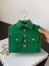 Mini Clothes Design Chain Crossbody Bag