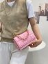 Mini Quilted Chain Satchel Bag