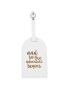 Minimalist Letter Graphic Luggage Tag