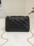 Mini Quilted Chain Crossbody Bag