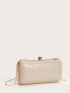 Minimalist Quilted Clutch Bag