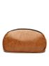 Two Tone Zipper Front Earphone Hole Detail Functional Backpack