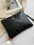 Lizard Pattern Clutch Bag