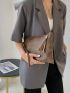 Minimalist Tassel Decor Clutch Bag