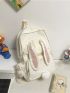 Cartoon Rabbit Ear Design Backpack