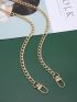 Metallic Chain Bag Strap